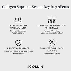 gm collin collagen supreme serum key ingredients