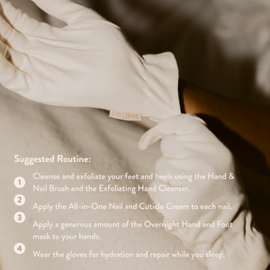 PAUME Overnight Cotton Gloves