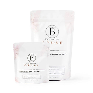 Bathorium Eucalyptus Apothecary Crush at the Summit Spa