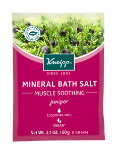 Kneipp Juniper Mineral Bath Salt at the Summit Spa