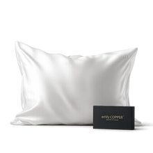 enVy COPPER + HYLA Silk Pillowcase — Silk With a Purpose™ (Queen Size)