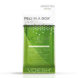 VOESH Pedi in a Box (3-Step) Green Tea Detox