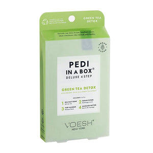 VOESH Pedi in a Box (4-Step) Green Tea Detox