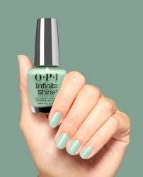 OPI Infinite Shine Teals Familiar