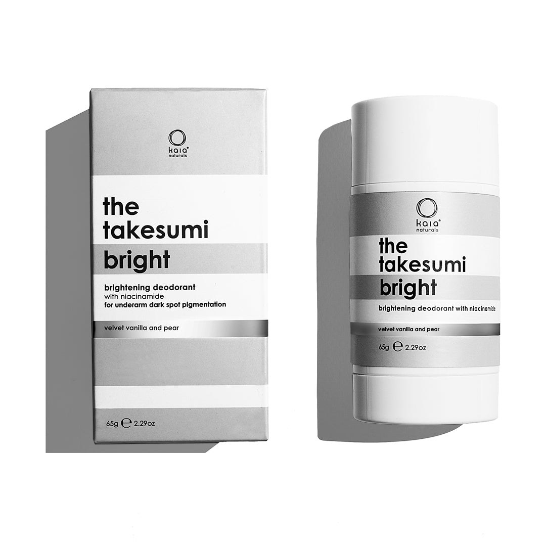 Kaia Naturals Takesumi Bright Niacinamide Brightening Deodorant & Balm the summit spa