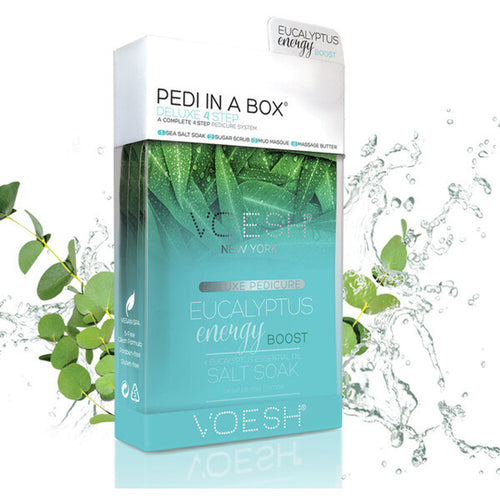 Voesh Pedi in a Box Eucalytpus energy at the summit spa
