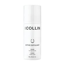 gm collin active powder exfoliant at the summit spa