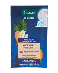 kneipp good night bath salt sachet at the summit spa