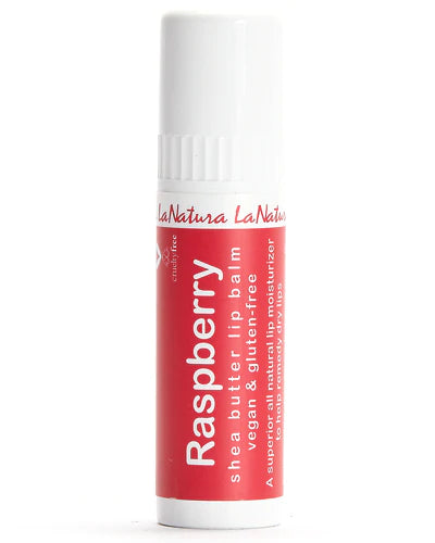 La Natura Raspberry Shea Butter Lip Balm