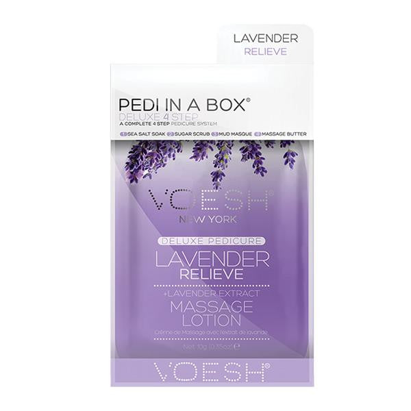 Voesh Pedi in a Box Lavender Relieve